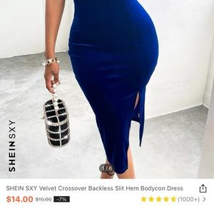 Shein large blue